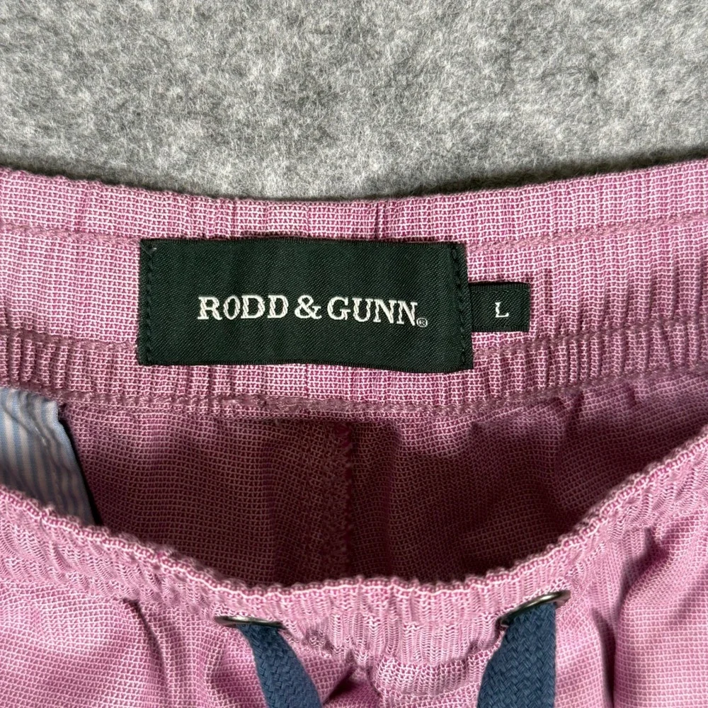 Rodd‎ & Gunn Men's Pink Textured Drawstring Shorts Size L